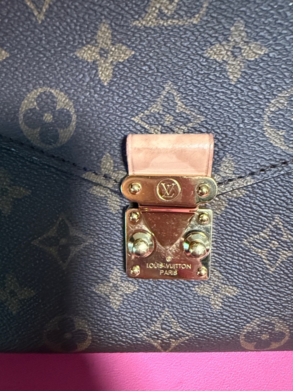 Louis Vuitton Monogram Pochette Métis Satchel in Brown and Tan - Picture 4 of 14